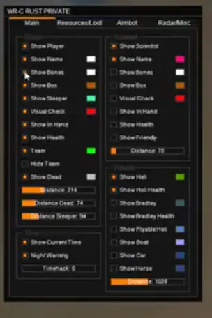 Rust Private Hack — Rust screenshot 1