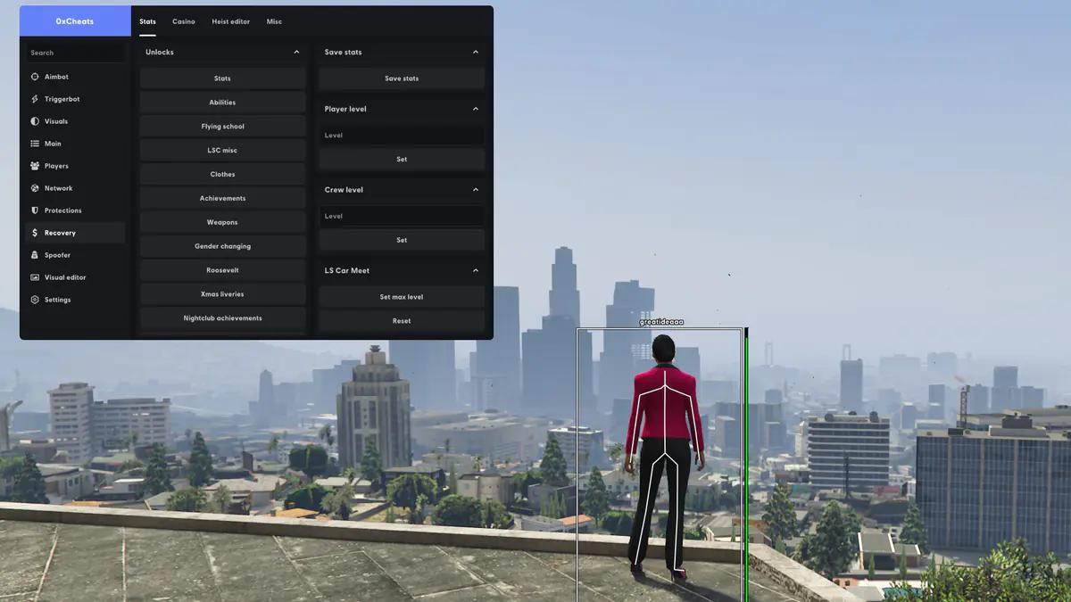 0xCheats GTA V (Enhanced) — GTA 5 screenshot 4