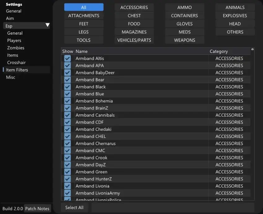 Clutch Dayz DMA — DMA CHEATS screenshot 5