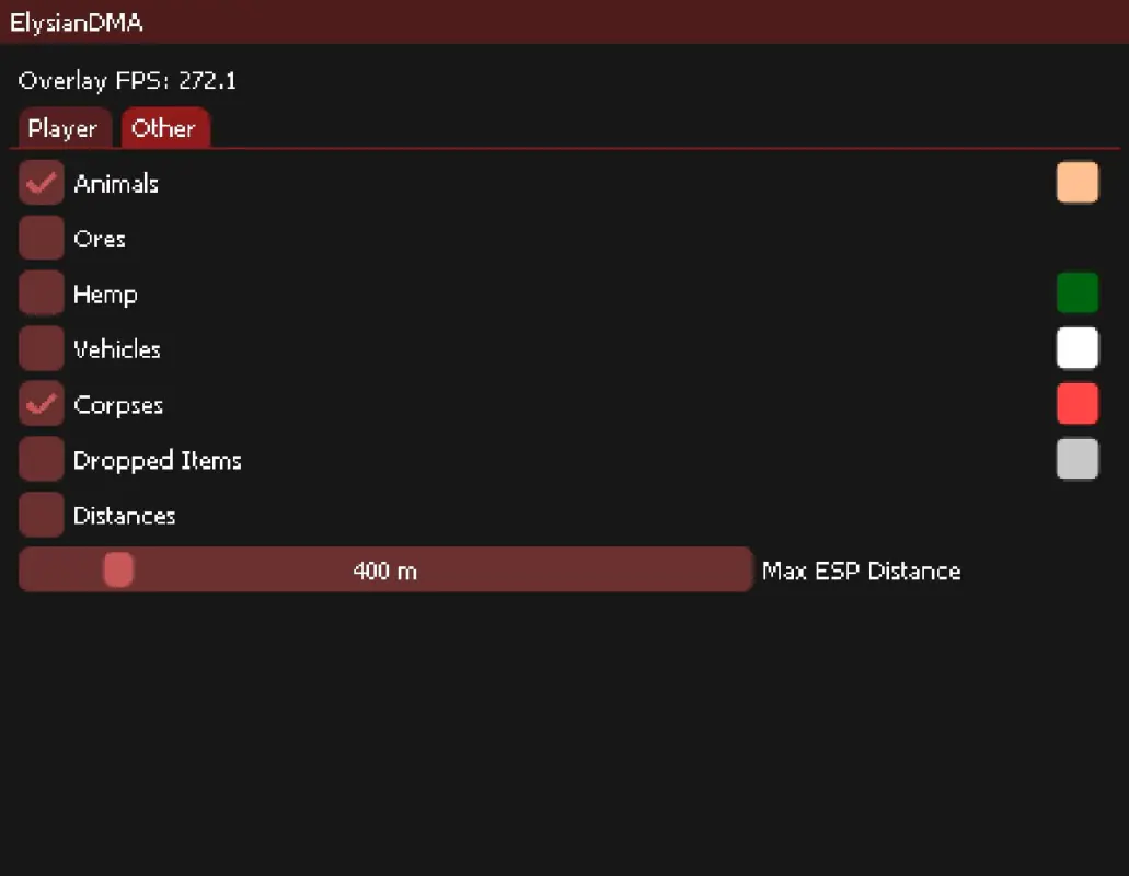 Elysian Rust DMA — DMA CHEATS screenshot 8